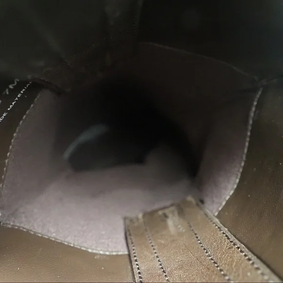 Bass Palomino 7 brown leather suede cowgirl boots - Picture 16 of 16